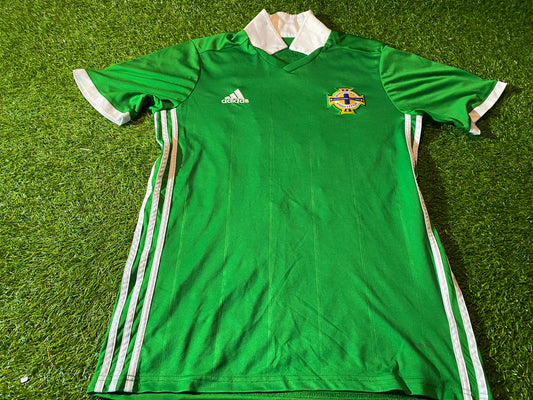 Northern Ireland Football Ulster GAWA 2017 Large Mans Adidas Made Home Jersey