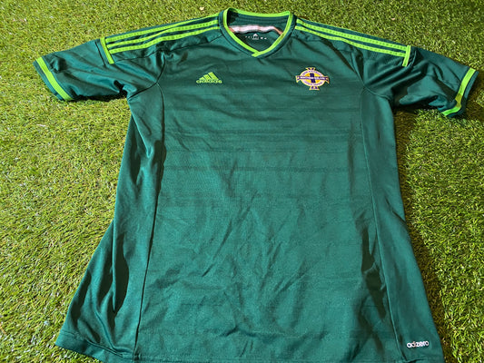 Northern Ireland Football Ulster GAWA 2013 Large Mans Adidas Made Home Jersey