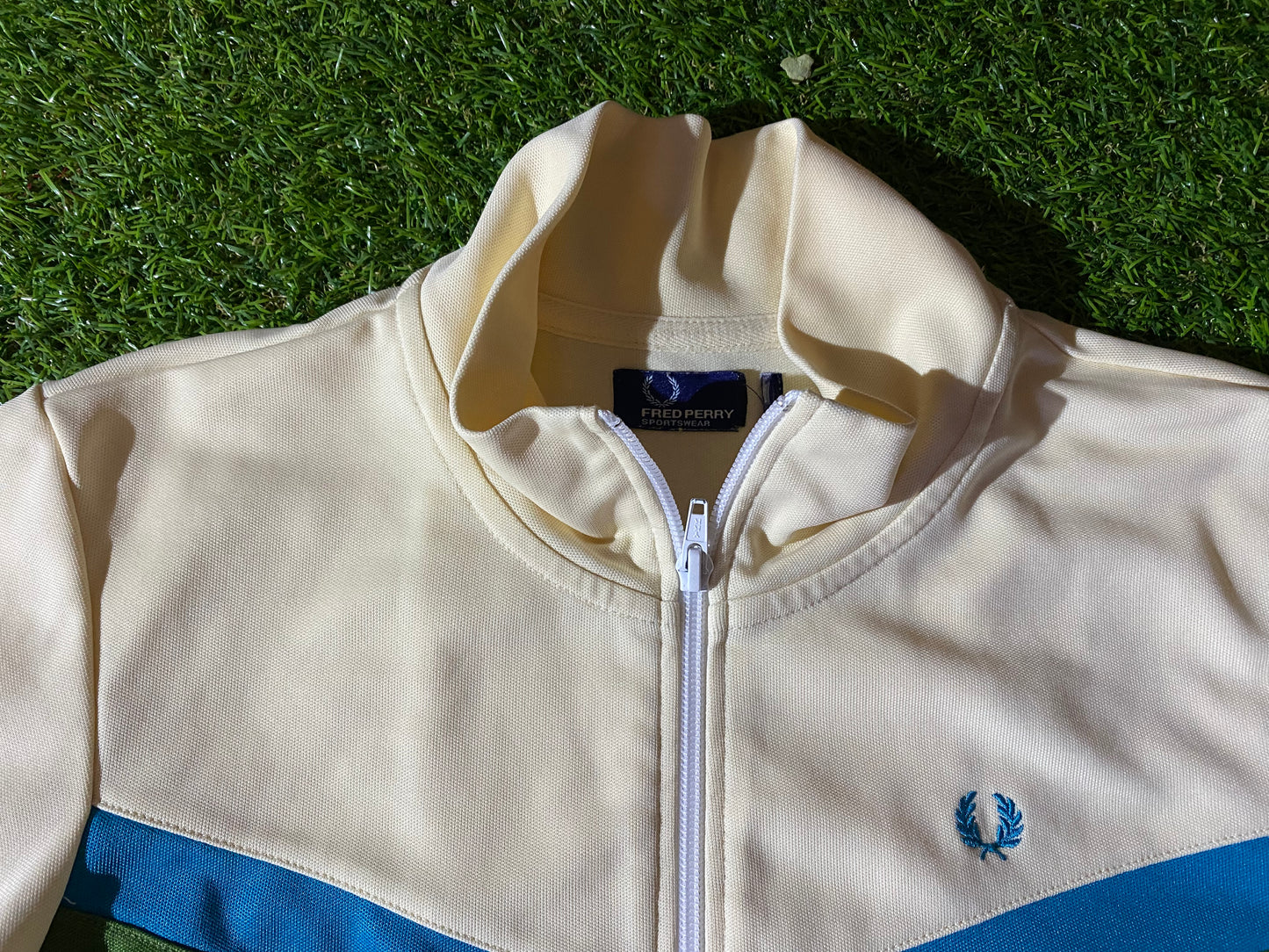 Fred Perry Ska Mod Skinhead Oi Small Mans Full Zip Up Single Layered Jacket