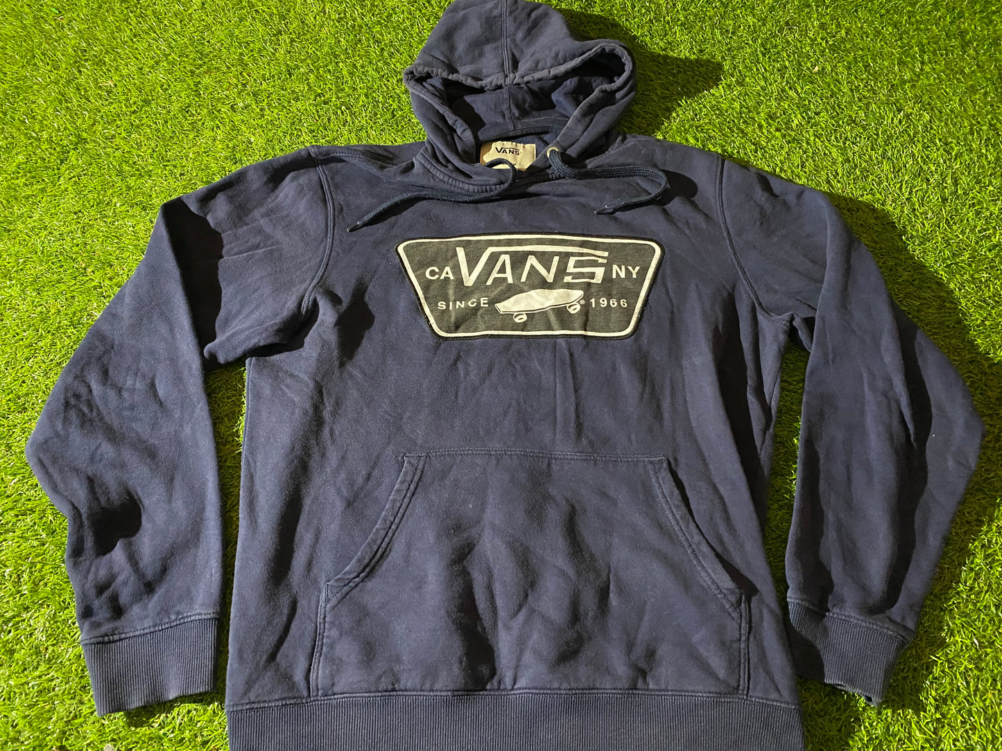 Rare Vintage 1990's Vans Skateboarding Medium Mans Hoody Hooded Top