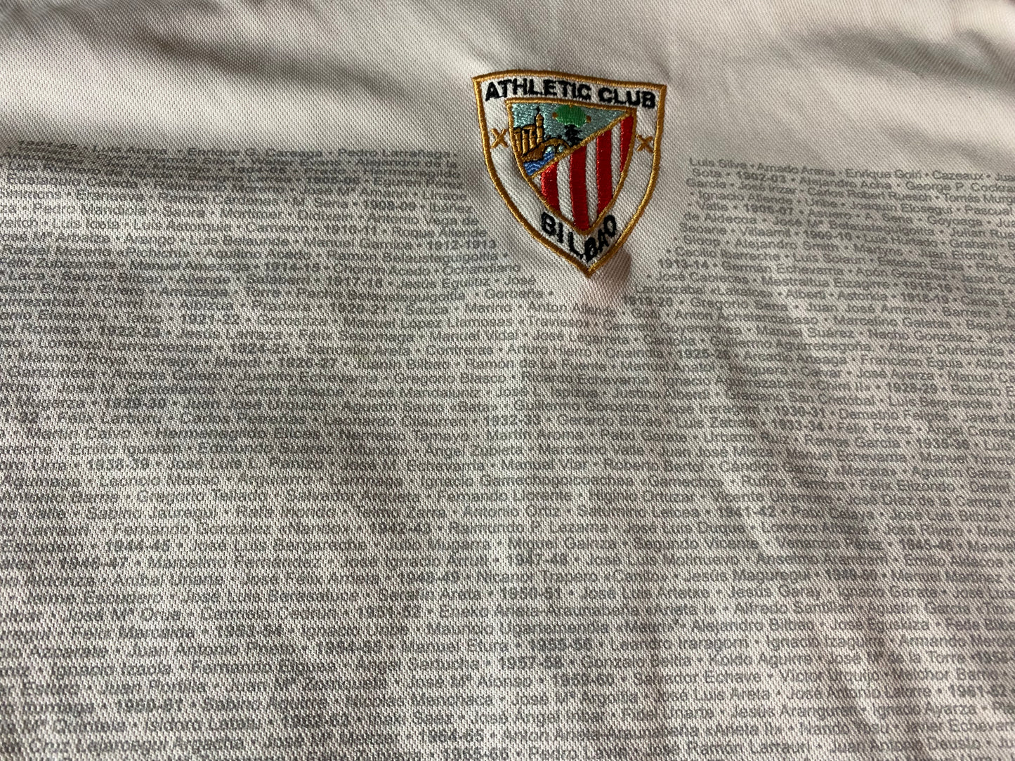 Athletic Club Bilbao Spain La Liga Football Soccer Rare Large Mans Jersey / Shirt