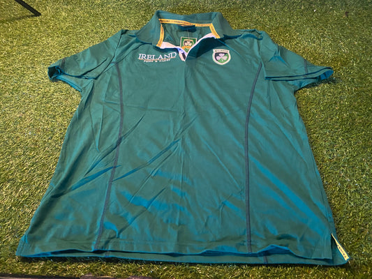 St Patricks Day Ireland Eire Irish Rugby Union Football Large Mans New BNWT Jersey
