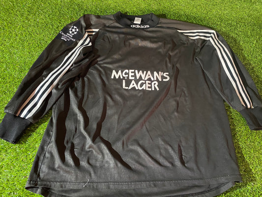Rare Vintage Adidas Big XXL 2XL Mans 1994/5 McEwans Champions League Keepers Jersey