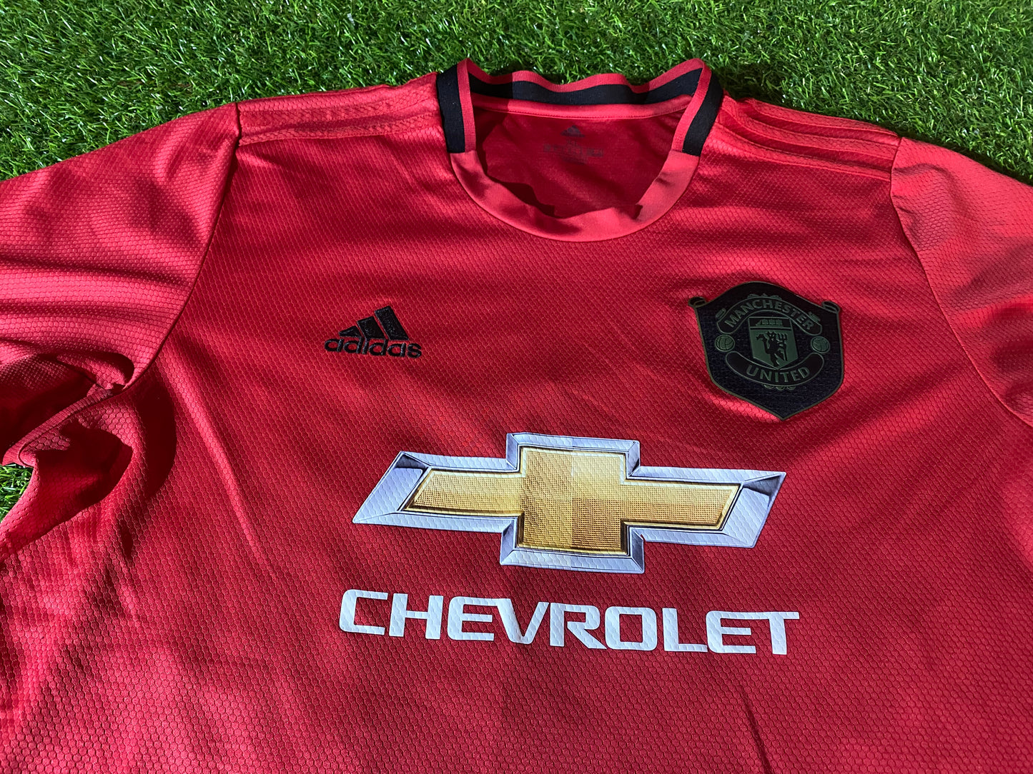 Manchester United England Football Soccer XL Extra Large Mans 2019 Adidas Home Jersey