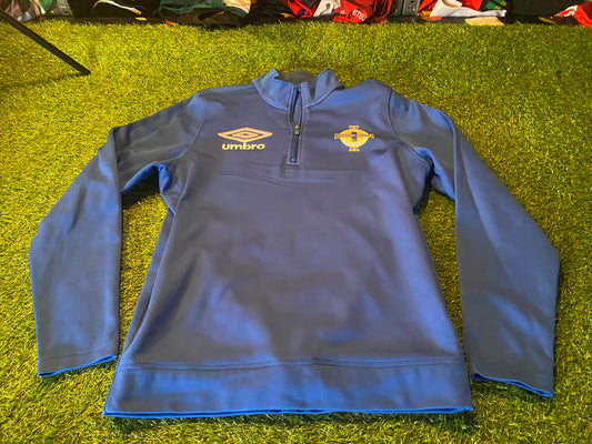 Northern Ireland Football Ulster GAWA Large Mans Vintage Style Umbro Tailored Top