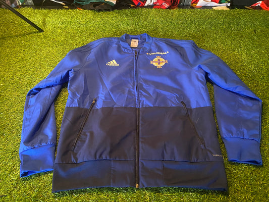 Northern Ireland Football Ulster GAWA Medium Mans Adidas Zip Up Tracksuit Jacket