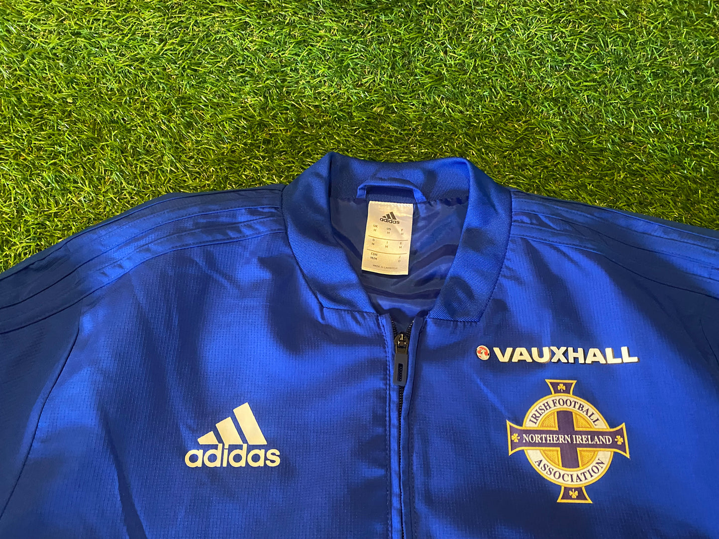 Northern Ireland Football Ulster GAWA Medium Mans Adidas Zip Up Tracksuit Jacket
