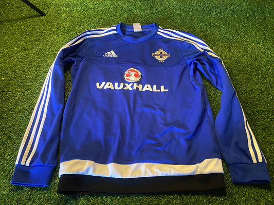 Northern Ireland Football Ulster GAWA Small Mans Adidas Made Thicker Sweater