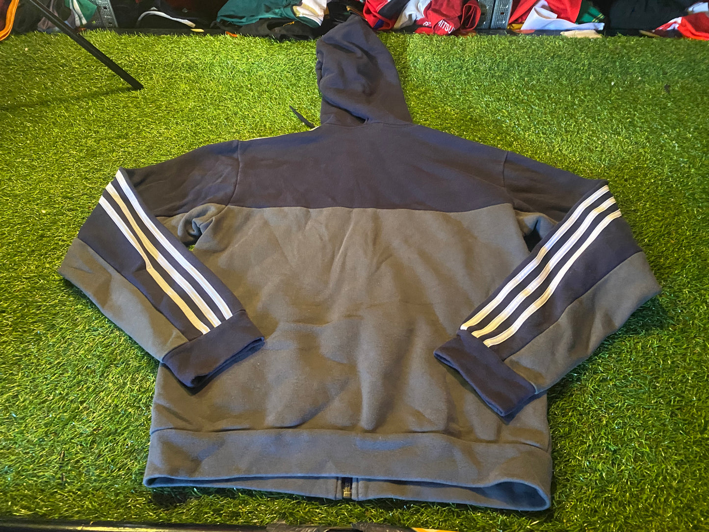 Northern Ireland Football Ulster GAWA Small Mans Adidas Made Heavier Hoody Hooded Zip Up Top
