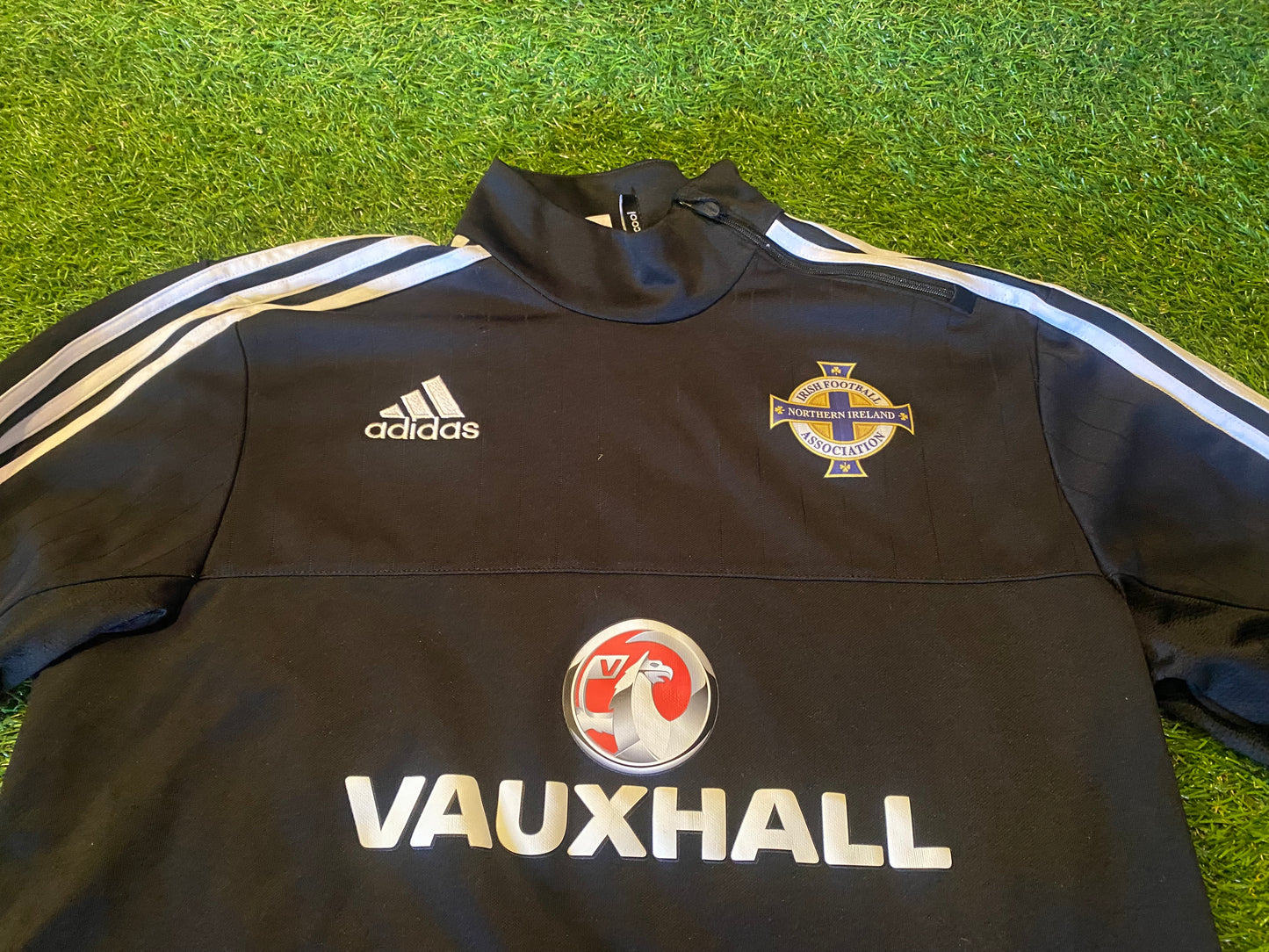 Northern Ireland Football Ulster GAWA Medium Mans Adidas Black Sweater Over Type Top