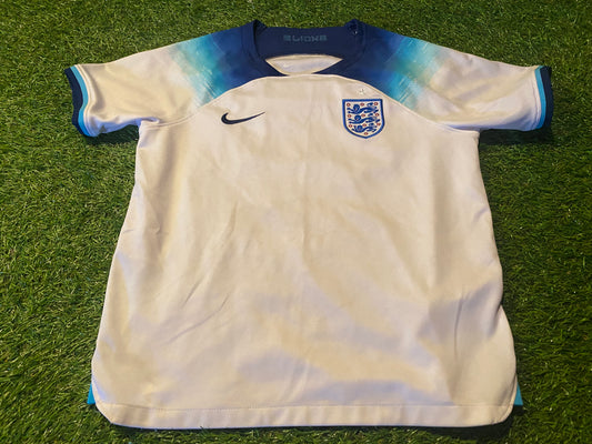 England English Soccer Football 6-7 Year Old Boys Girls 122-128cm Nike Jersey
