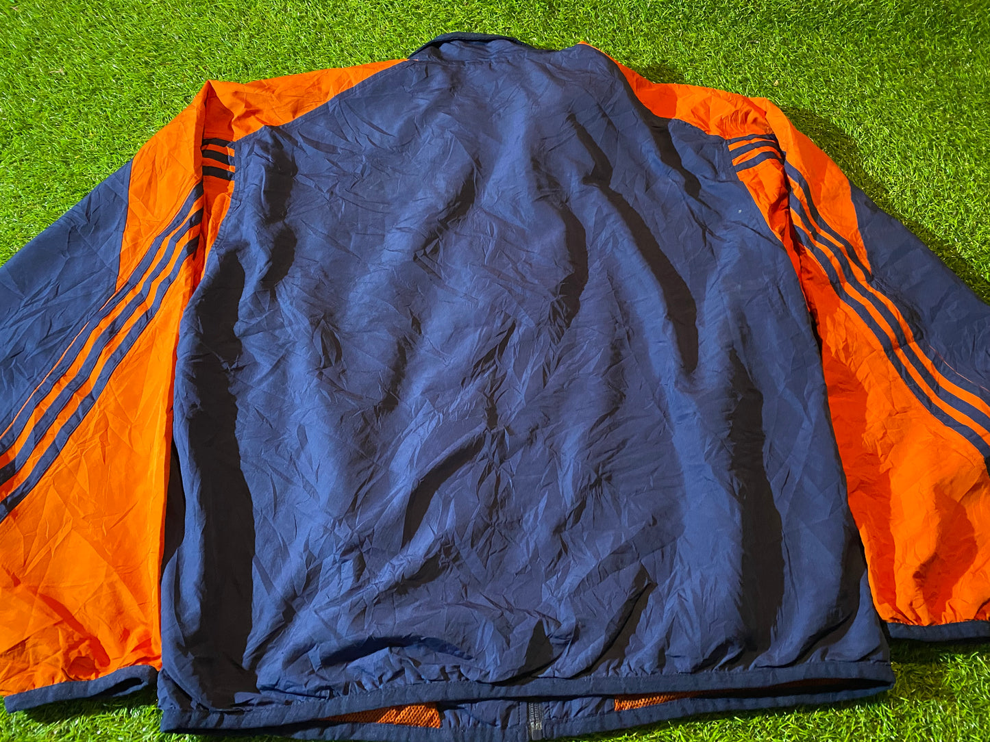 Adidas 3 Stripes Sports XL Extra Large Mans Breathable Lined Coat / Jacket