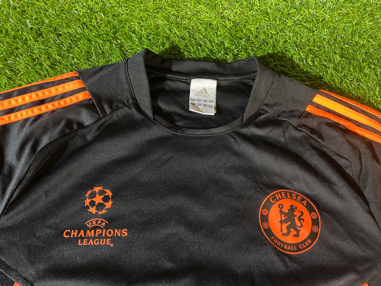 Chelsea England Football Large Mans Adidas Made Champions League Leisure Jersey / Shirt