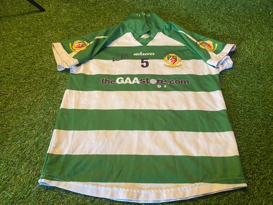 High Moss Sarsfields Co Armagh GAA Gaelic Football Camogie Womans size 16 Match Worn no5 Top