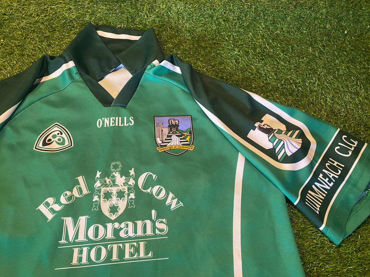 Co Limerick GAA Gaelic Football Hurling Ireland Large Mans Rare Vintage Home Jersey