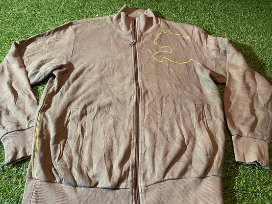 Puma Made Sports Medium Mans Single Layered Softer Zip Up Top / Jacket / Coat