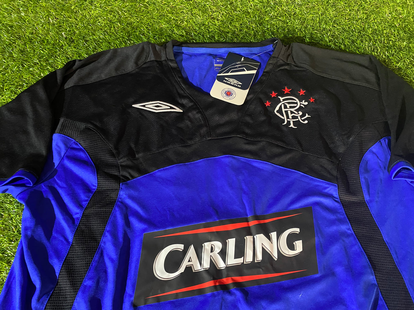 Glasgow Rangers Scotland Football Large Mans BNWT New Umbro Leisure Jersey