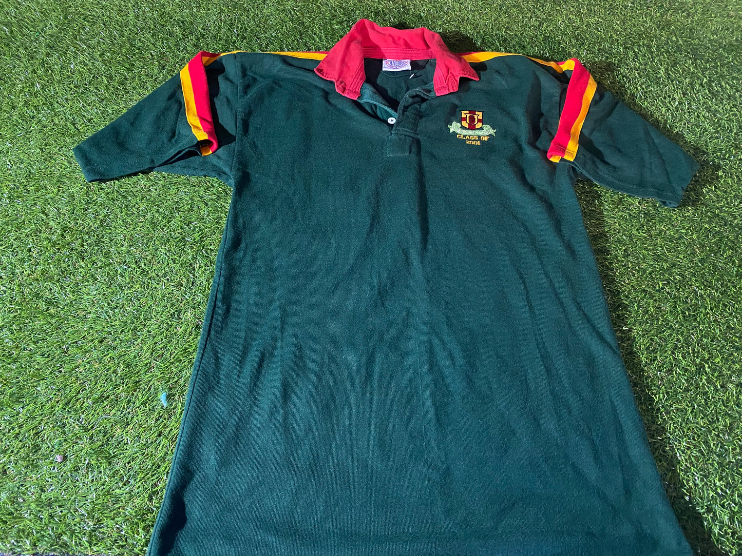 Ulster Schools Rugby Union Northern Ireland Medium Mans Vintage Match Worn no01 Jersey