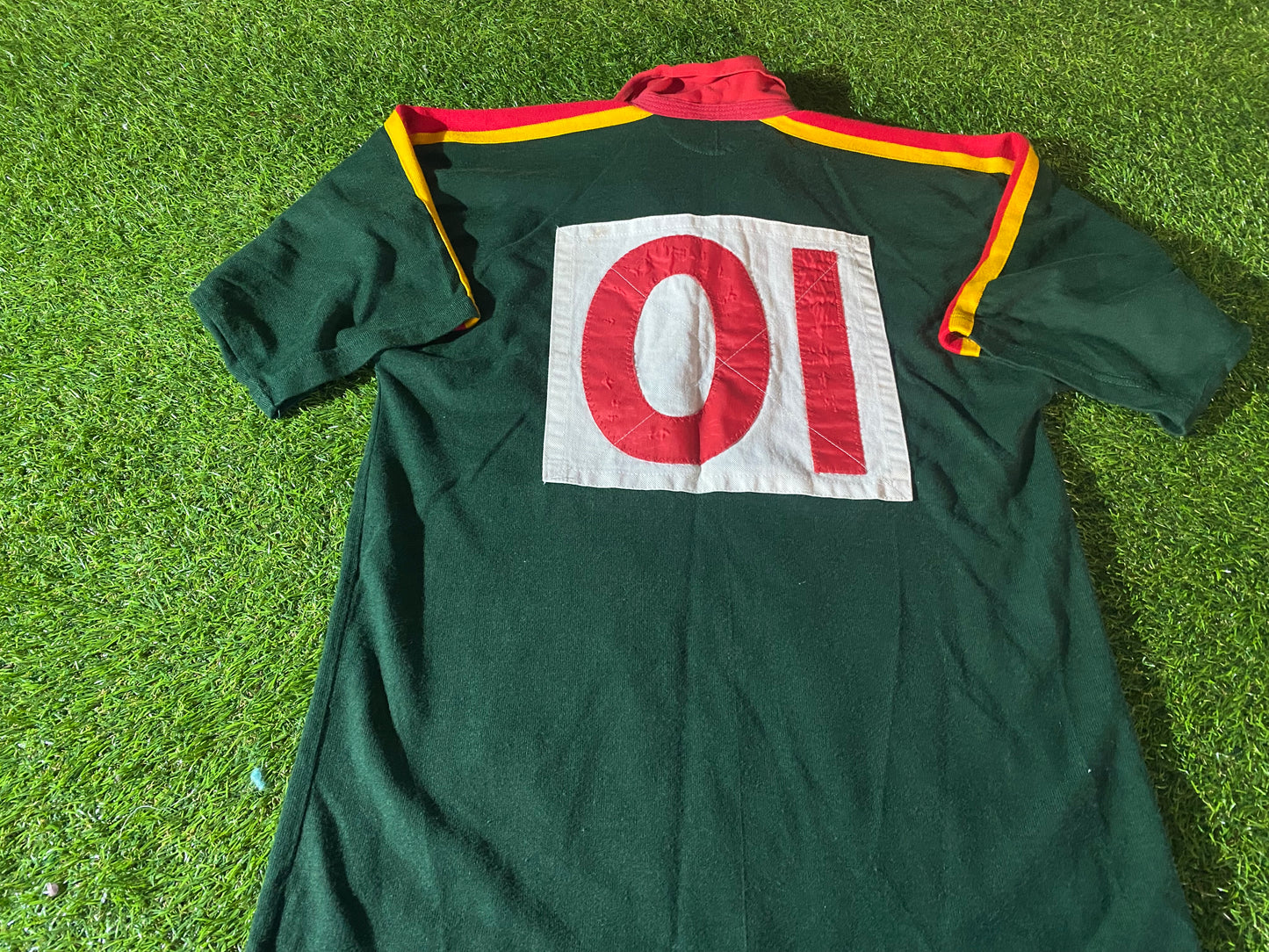 Ulster Schools Rugby Union Northern Ireland Medium Mans Vintage Match Worn no01 Jersey