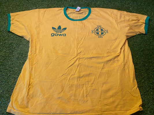 Northern Ireland Football Ulster GAWA Large Mans Brazil Type Cotton T Shirt