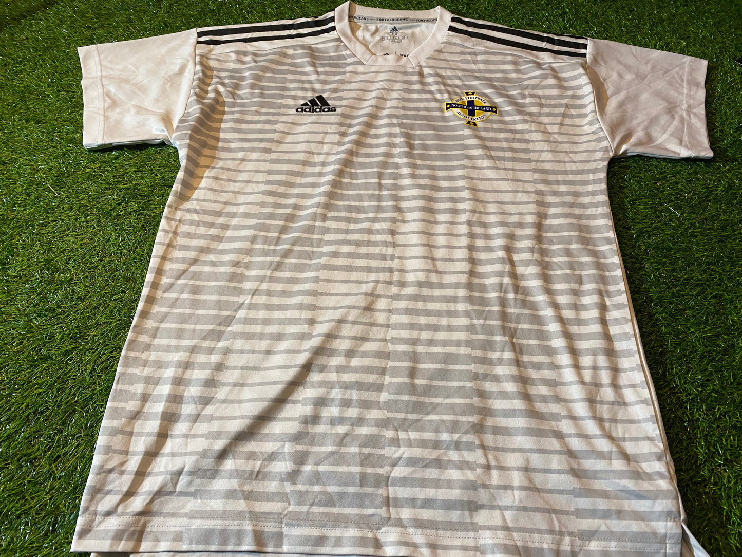 Northern Ireland Football Ulster GAWA Medium Mans Adidas Made Loose Fit Jersey