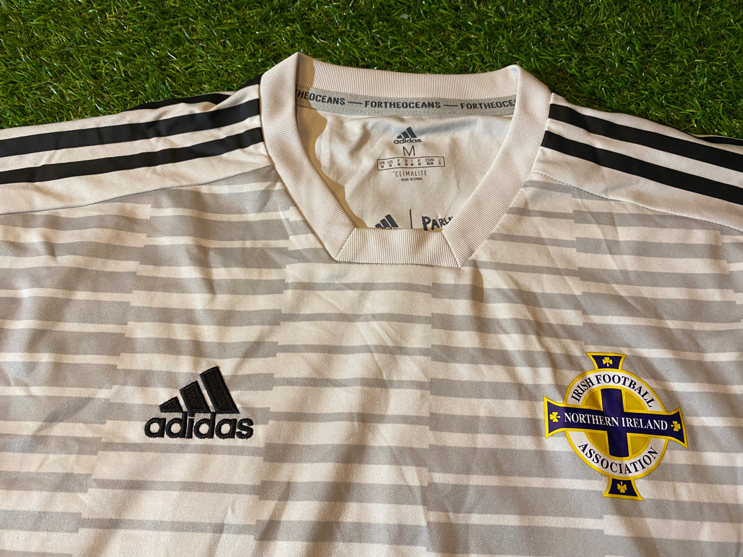 Northern Ireland Football Ulster GAWA Medium Mans Adidas Made Loose Fit Jersey