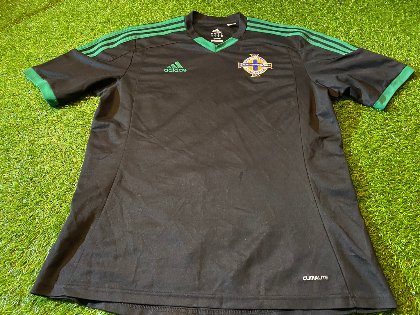 Northern Ireland Football Ulster GAWA Medium Mans Adidas Made S/S 2012 Away Jersey