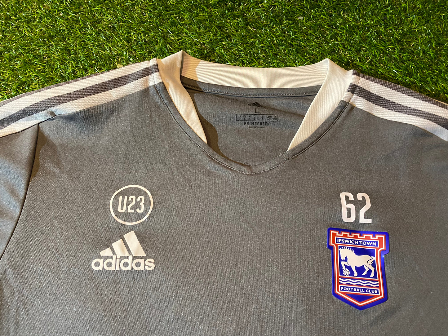 Ipswich Town England Football League Large Mans Player Issued / Used no62 Training Jersey