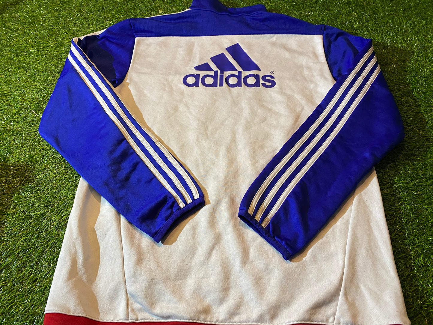 Chelsea FC England Football Soccer Medium Mans Adidas Sweater / Over Top