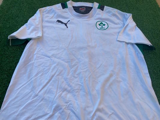 Ireland IRFU Eire Irish Rugby Union Football XXL 2XL Mans Puma Made Unsponsored Jersey