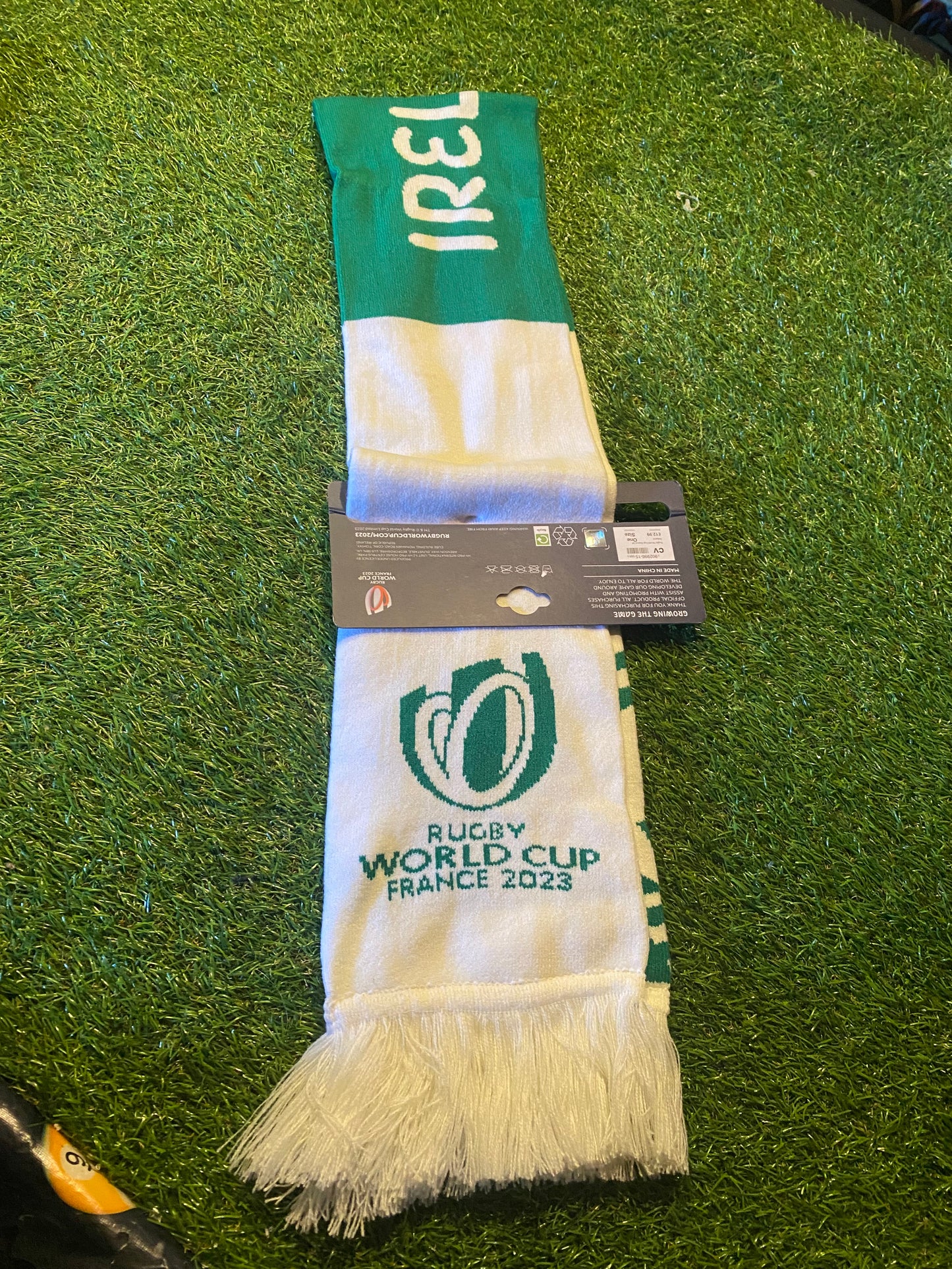 Ireland World Cup 2023 Irish Eire Aviva Stadium Rugby Union Football Adult Size Scarf Scarves