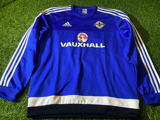 Northern Ireland Football Ulster GAWA Medium Mans Adidas Made Sweater / Sweatshirt