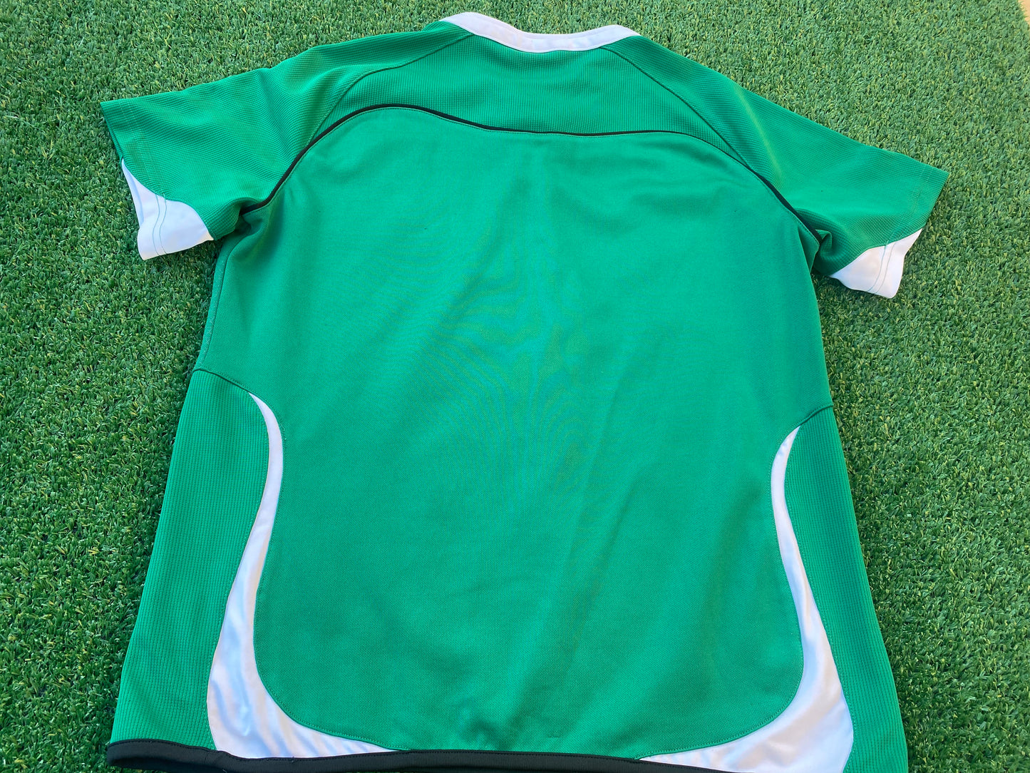 Ireland IRFU Eire Irish Rugby Union Football Womans Size 16 XL Puma Home Jersey