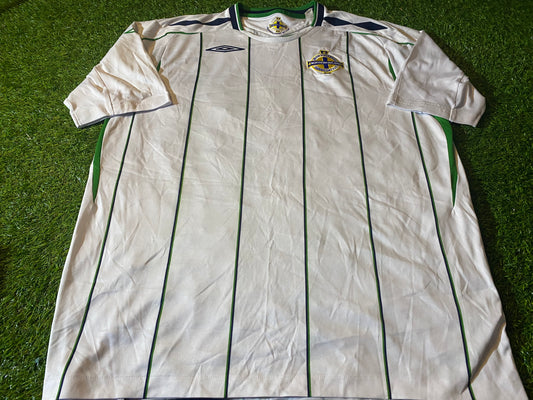 Northern Ireland Football Ulster Rare 2008 XL Extra Large Mans Umbro Away Jersey