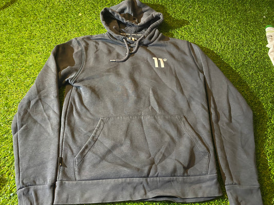 11% 11 Degrees Made Original XS Mans Fit A Youth to Small Mans Size Hoody Hooded Top