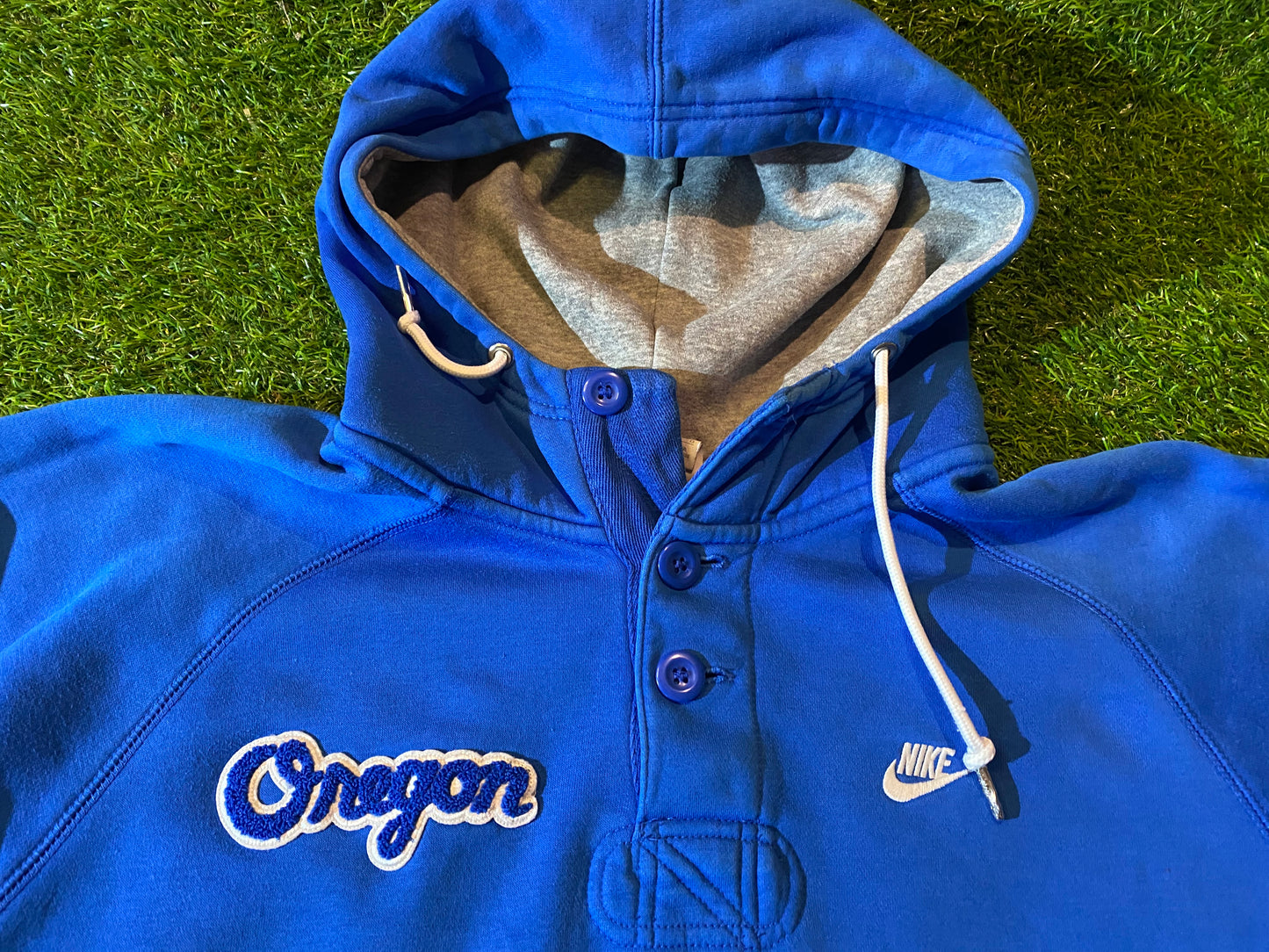 Nike Oregon USA United States of America Large Mans Vintage Hoody Hooded Top