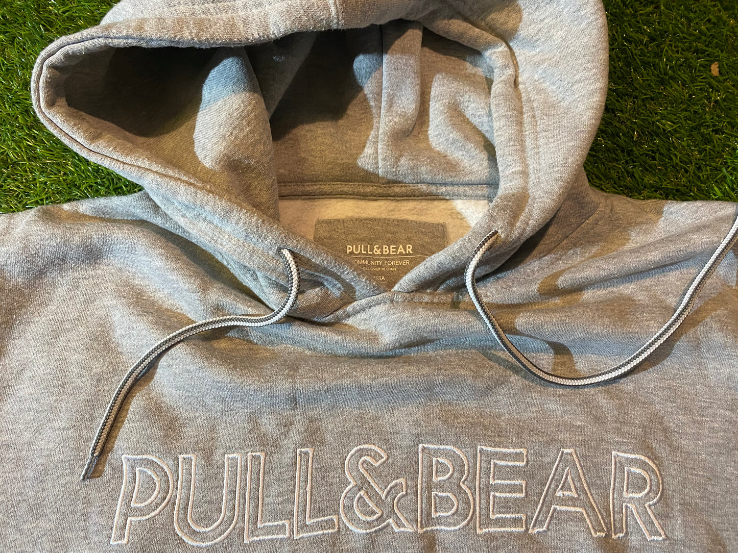 Pull & Bear Heavy Medium Mans Hoody Hooded Top