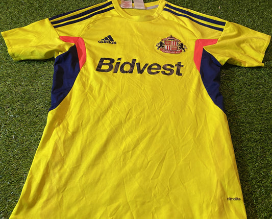 Sunderland FC England Football XL Boys Youths 13-15 Year Old Adidas Made Away Jersey