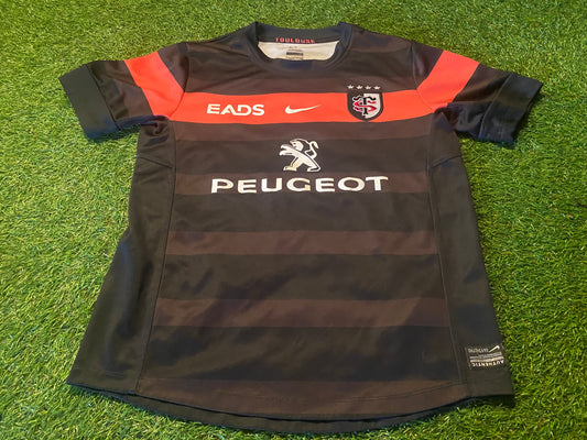 Toulouse Stade Toulousain France French Rugby Union Large Boys 10-11 Year Old Top