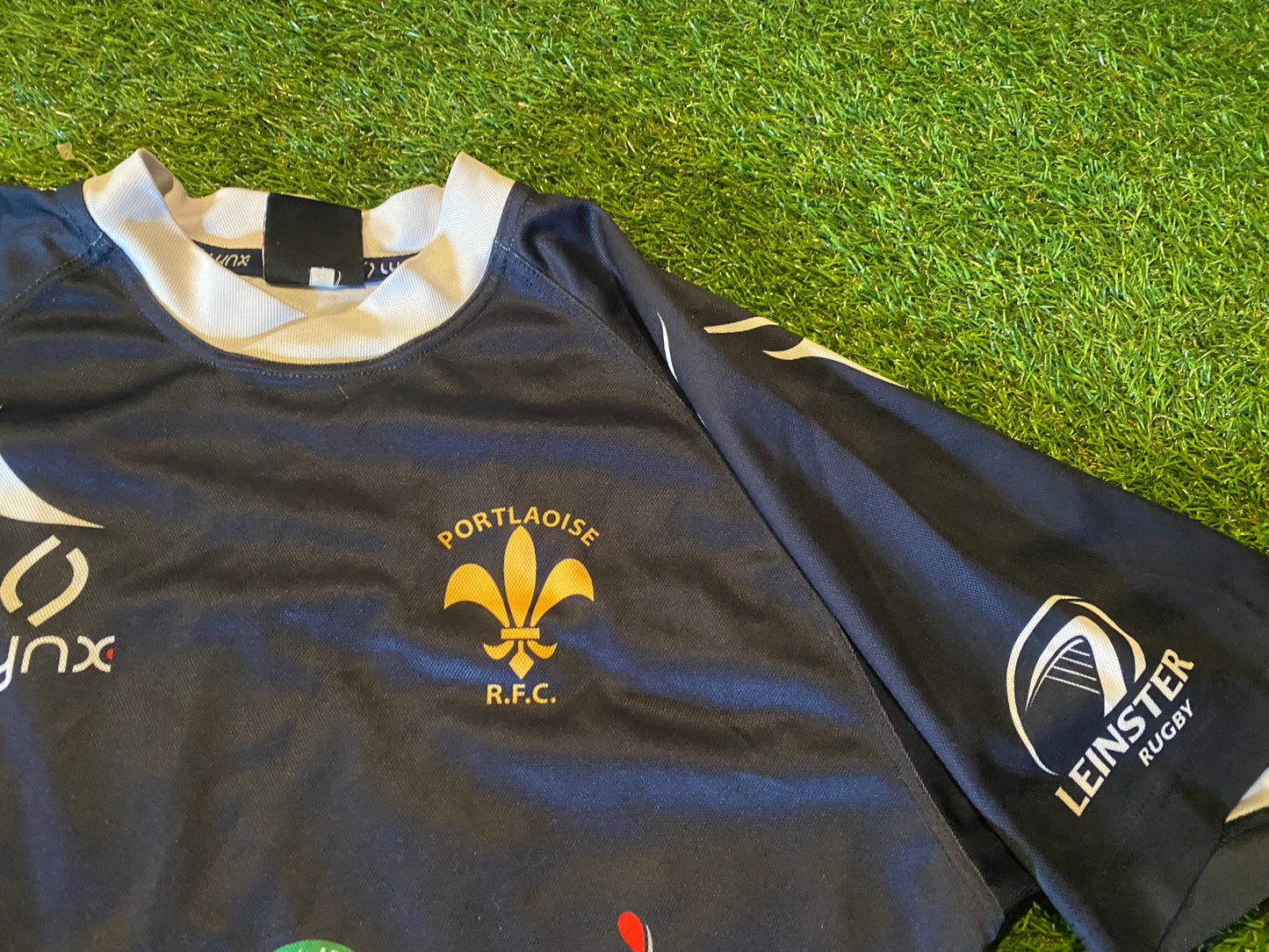 Portlaoise RFC Irish Ireland Eire Rugby Union Football Small Mans Jersey