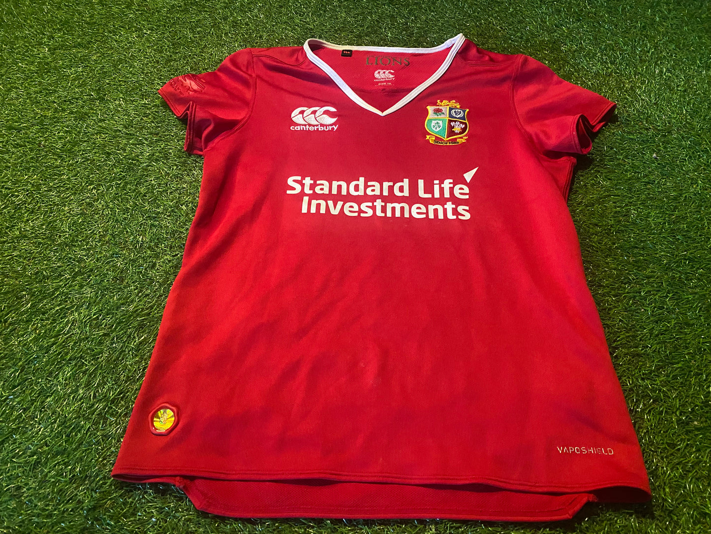 British & Irish LionsRugby Union Football Adult Womans Females Size 14-16 CCC 2017 Jersey