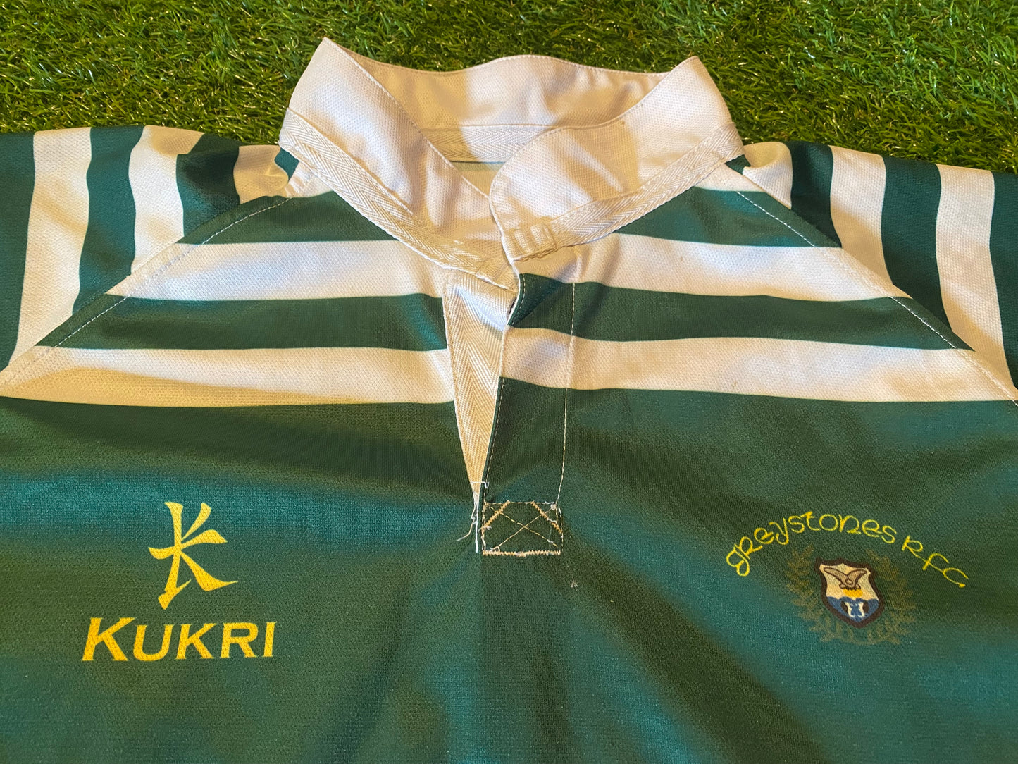 Greystones RFC Co Wicklow Ireland Irish Rugby Union Large Mans Vintage Home Jersey