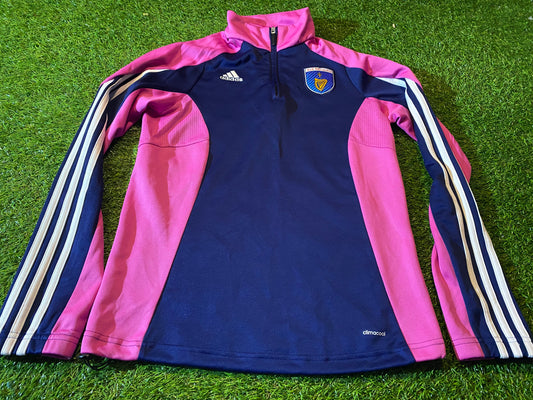Co Armagh Ireland Womans Females GAA Gaelic Football Hurling Size 8-10 Adidas Over Top