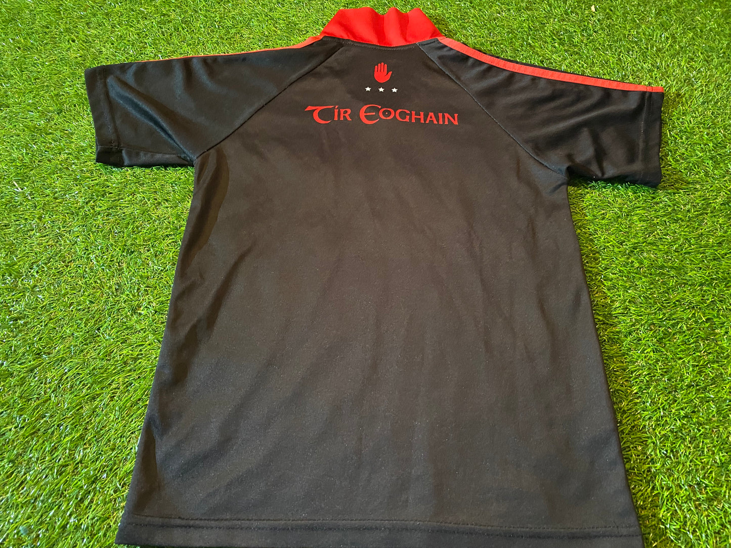 Co Tyrone GAA Gaelic Football Ireland Irish Kids Large Boys / Girls 10-11 Year Old Jersey