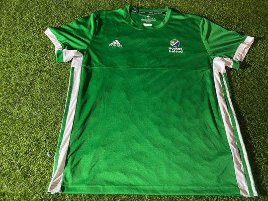 Ireland IRFU Eire Irish Hockey XL Extra Large Mans Adidas Made Home Jersey