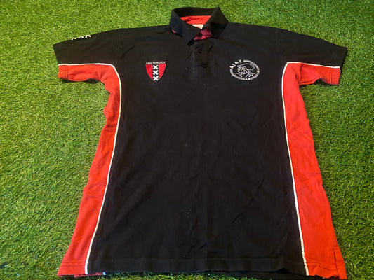Ajax Amsterdam Holland Dutch Netherlands Soccer Small Mans Polo Shirt