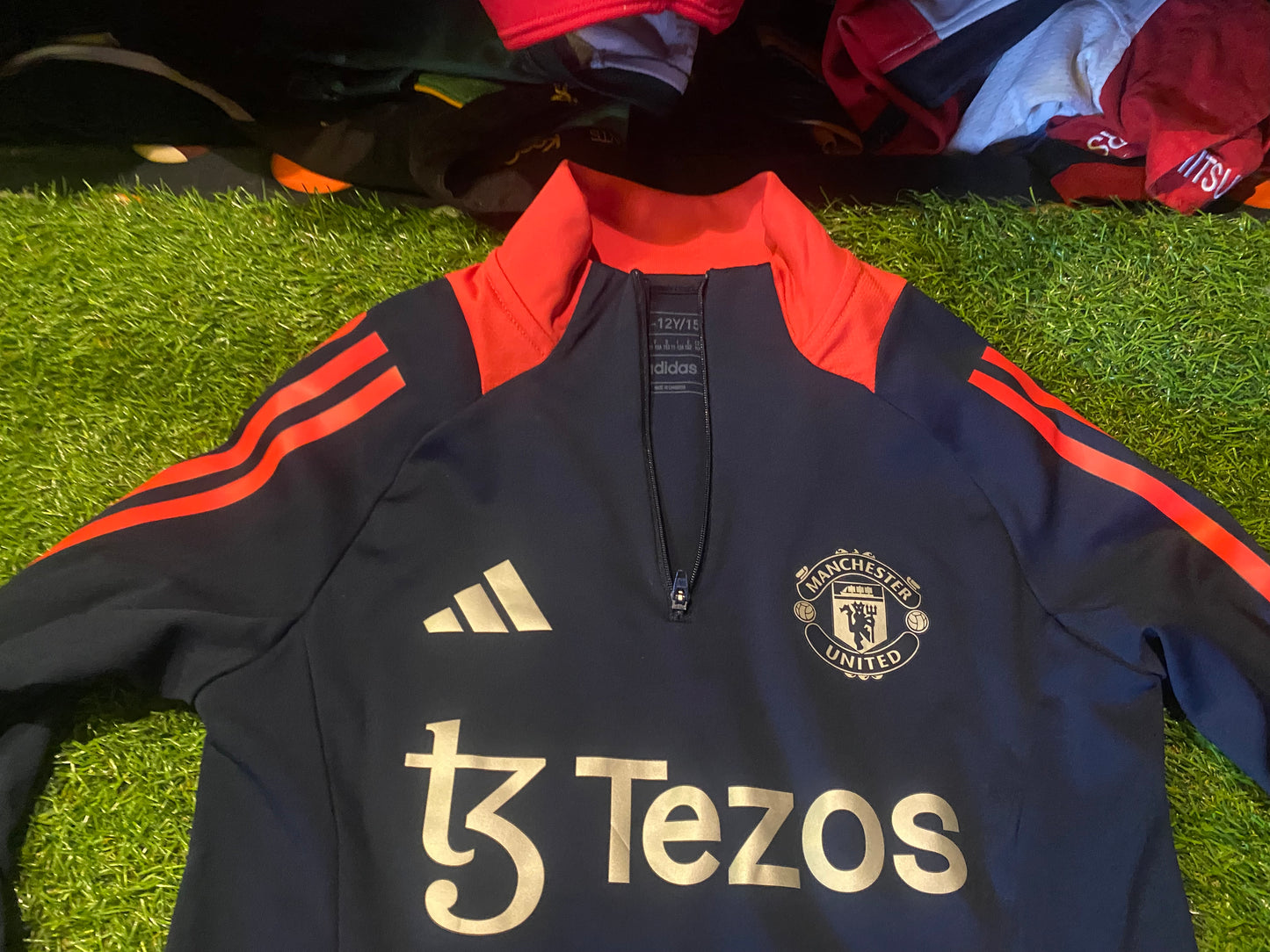 Manchester United Football Medium Boys 9-10 Year Old Adidas 140-148cm 3 Piece Set
