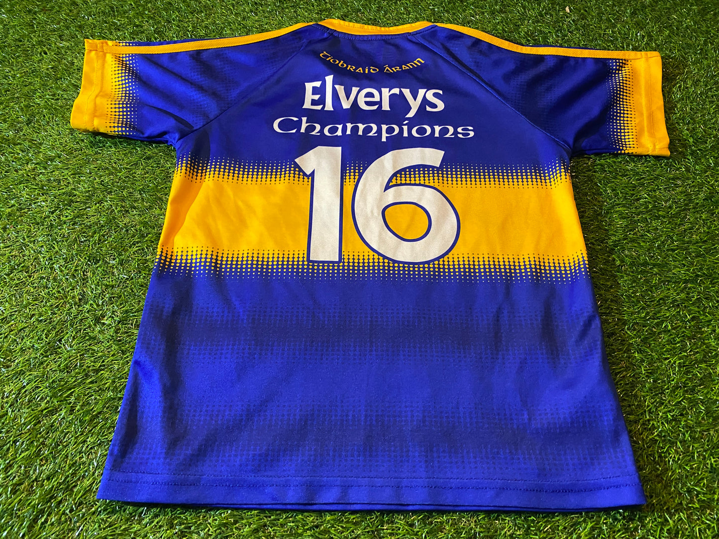 Co Tipperary GAA Gaelic Football Final 2016 Large to Extra large Boys Size no16 Jersey