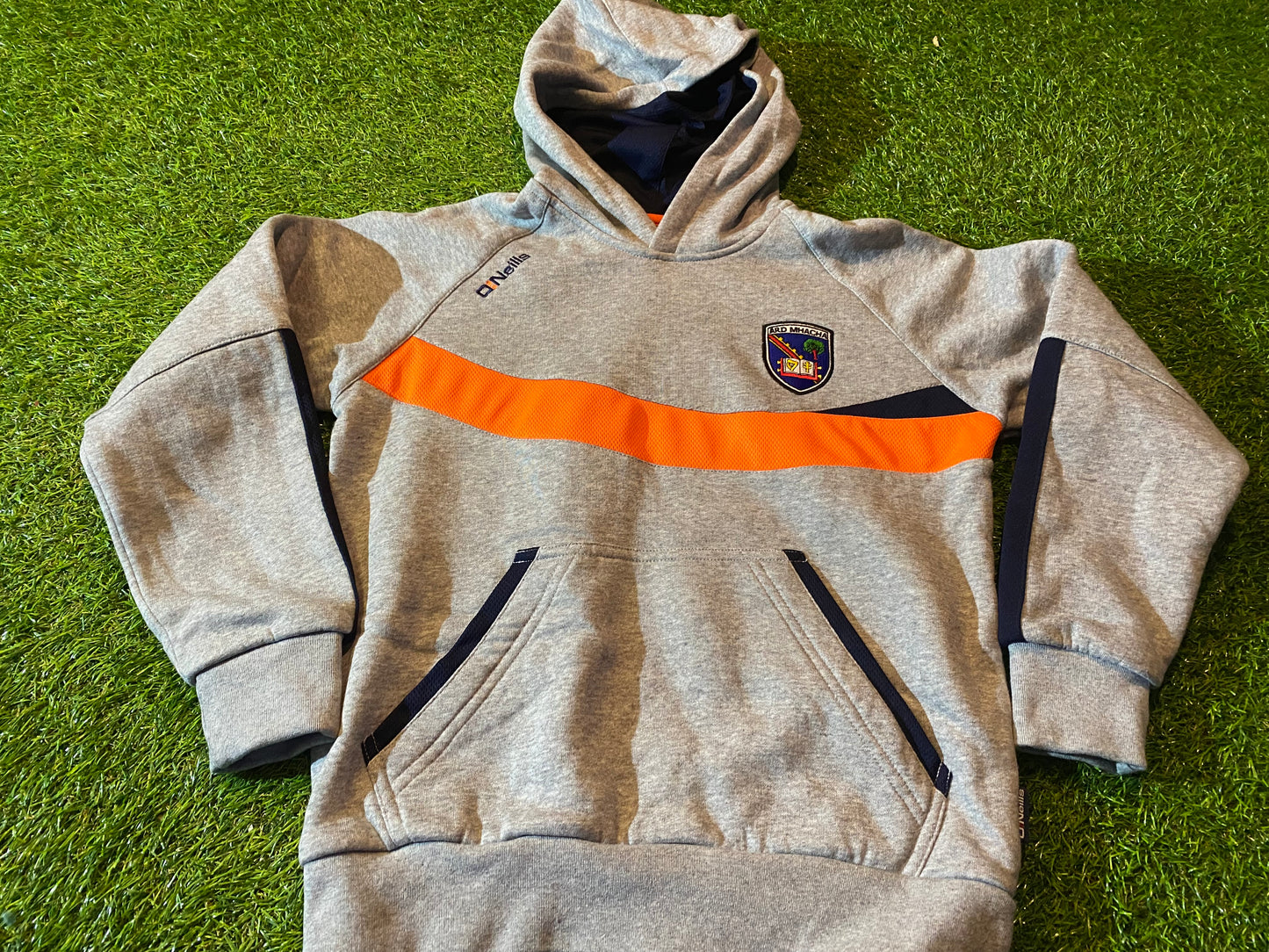 Co Armagh GAA Gaelic Football Ireland Irish Kids Medium Boys / Girls 9-10 Year Old Hoody Top