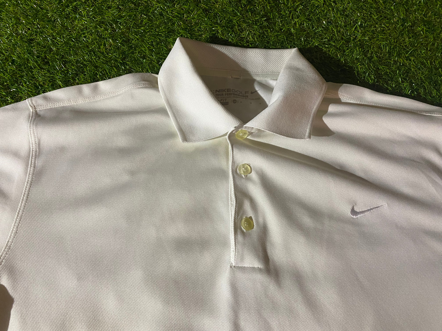 Nike Golf Golfing Therma Fit Tour Performance Large Mans Polo Shirt